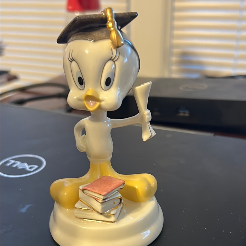 Tweety Bird Graduation Figurine